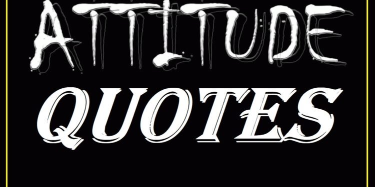 Attitude Quotes in Hindi