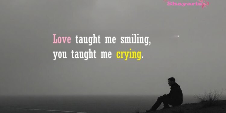 Sad Shayari in English
